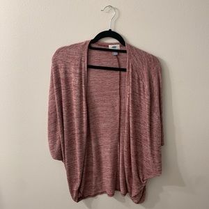 Old navy crop sleeve cardigan